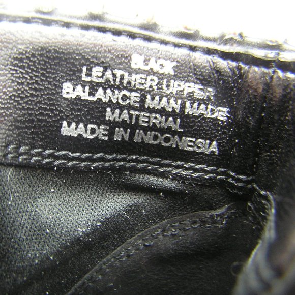 STEVE MADDEN HUMBLE BLACK LEATHER BOOTS SIZE 6 - Picture 15 of 15